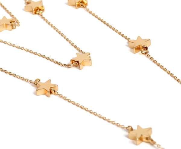 So Magical Gold Star Necklace